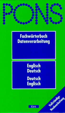 9783125179615: PONS Fachwrterbuch Datenverarbeitung Englisch - Deutsch / Deutsch - Englisch.