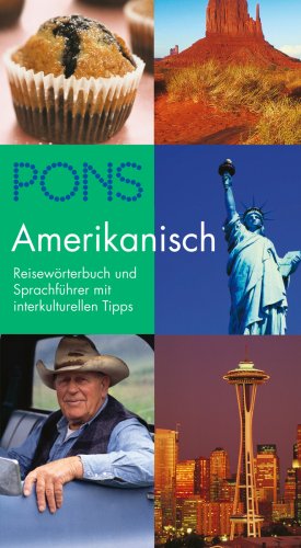 9783125181137: PONS Reisewrterbuch Amerikanisch: Reisewrterbuch und Sprachfhrer mit interkulturellen Tipps
