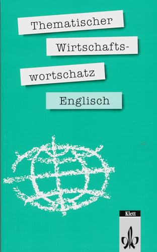 Stock image for Thematischer Wirtschaftswortschatz Englisch for sale by medimops