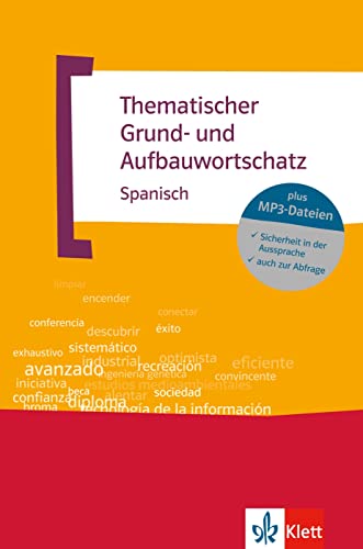 9783125195172: Thematischer Grund- und Aufbauwortschatz Spanisch: Buch + MP3-CD