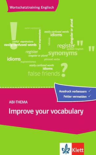 Beispielbild fr Improve your vocabulary: Wortschatztrainig Englisch zum Verkauf von medimops