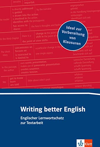 9783125195615: Writing better English A2-B2: Lernwortschatz zur Textarbeit