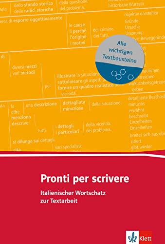 Stock image for Pronti per scrivere (A2-B2): Lernwortschatz zur Textarbeit for sale by medimops