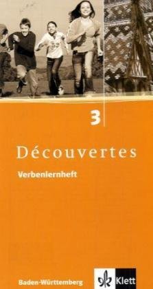 Beispielbild fr Dcouvertes, Cadet, Bd.3 : Verbenlernheft, Ausgabe Baden-Wrttemberg zum Verkauf von medimops