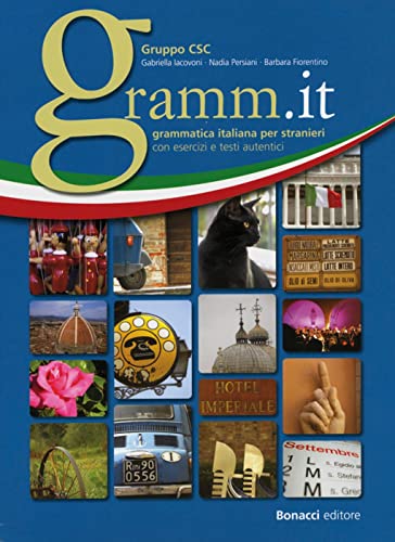 9783125234512: gramm.it (A2/B1): grammatica italiana per stranieri con esercizi e testi autentici