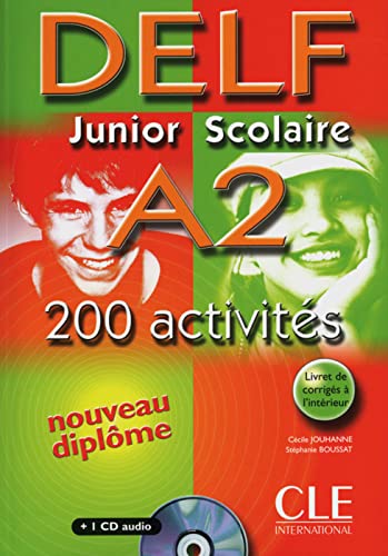 Imagen de archivo de DELF junior scolaire A2. 200 activit  s a la venta por WorldofBooks