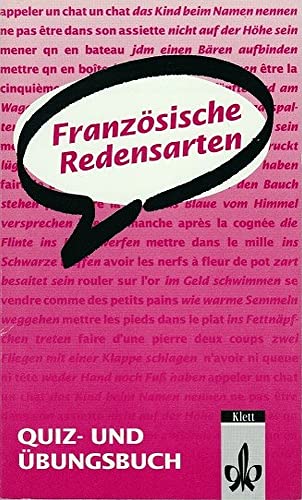 9783125272200: Franzsische Redensarten. Quiz- und bungsbuch. (Lernmaterialien)