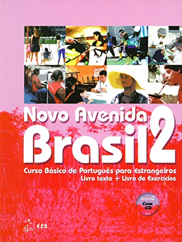 Novo Avenida Brasil A2: Kurs- und Übungsbuch + Audio-CD - Lima, Emma Eberlein O. F., Eberlein O. F. Lima, Emma