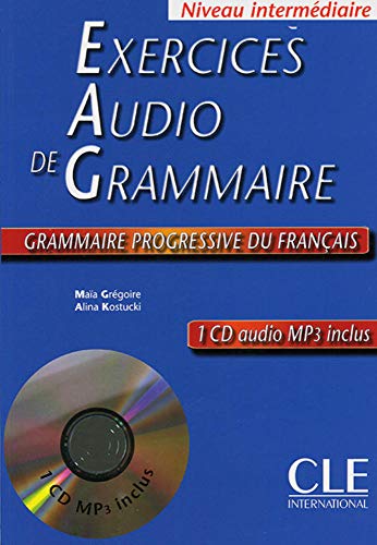 Imagen de archivo de Exercices audio de grammaire Grammaire progressive du franais - Niveau intermdiaire a la venta por medimops