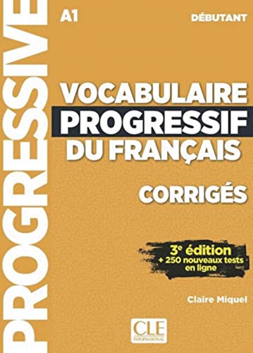 Beispielbild fr Vocabulaire progressif du franais. Niveau dbutant - 3me dition. Corrigs + CD zum Verkauf von Blackwell's