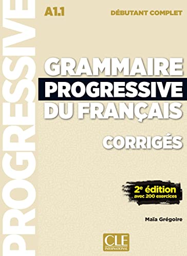 Imagen de archivo de Grammaire progressive du franais - Niveau dbutant complet a la venta por GreatBookPrices