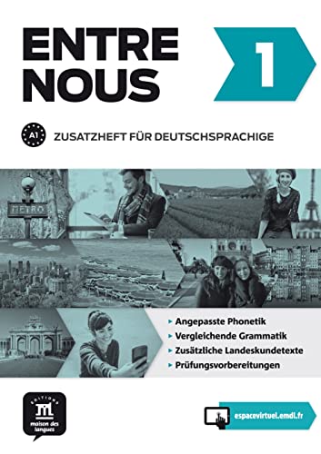 Entre nous 1 (A1): Zusatzheft für Deutschsprachige + MP3-CD - Unknown Author