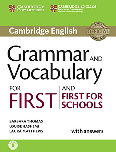 9783125329348: Grammar and Vocabulary for First and First for Schools: Book with answers and audio download