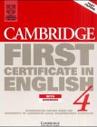 Stock image for Cambridge First Certificate in English 4, Students Book with Answers for sale by medimops