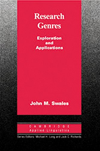 9783125331679: Research Genres: Explorations and Applications: Paperback