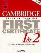 Cambridge Practice Tests for First Certificate 1 & 2, Student's Book (9783125333482) by Carne, Paul; Hashemi, Louise; Thomas, Barbara.