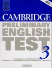 9783125333857: Cambridge Preliminary English Test (PET), Vol.3, Student's Book