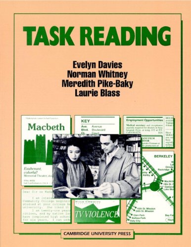 9783125334069: Task Reading: Elementary to Pre-Intermediate. Student's Book. Student's Book