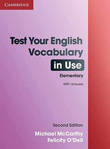 Beispielbild fr Test Your English Vocabulary in Use - Elementary zum Verkauf von Blackwell's