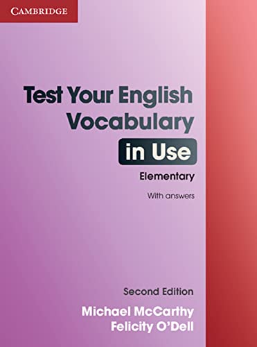 Imagen de archivo de Test Your English Vocabulary in Use - Elementary -Language: german a la venta por GreatBookPrices