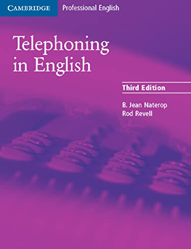 Beispielbild fr Telephoning in English - Third Edition. Student' Book. Intermediate to Upper Intermediate: Telephoning in English. Students Book zum Verkauf von medimops