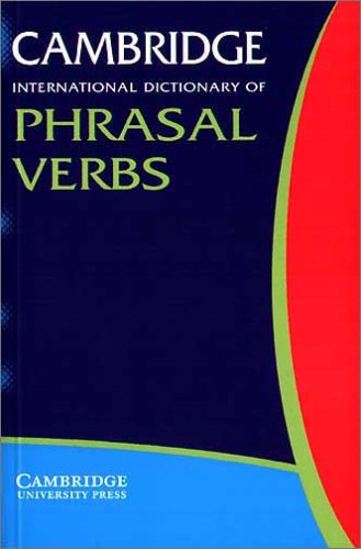 9783125335837: Cambridge International Dictionary of Phrasal Verbs.