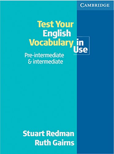 9783125335868: Test your English Vocabulary in Use. Pre-Intermediate and Intermediate Edition - New Edition