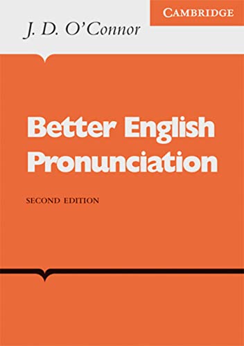 Imagen de archivo de Better English Pronunciation, Book a la venta por DER COMICWURM - Ralf Heinig