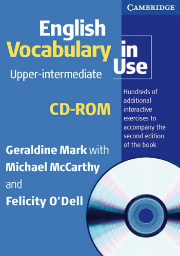 English Vocabulary in Use. Upper-intermediate. Book and CD-ROM (9783125340572) by McCarthy, Michael