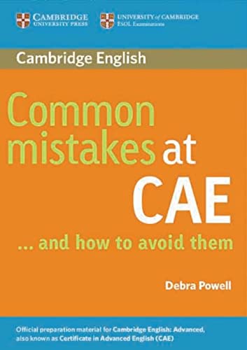 Stock image for Common Mistakes at CAE / Book - advanced: .and how to avoid them for sale by medimops