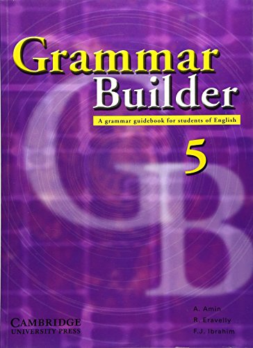 Grammar Builder. For learners of English as a second language: Book - Amin, Adibah, Eravelly, Rosemary