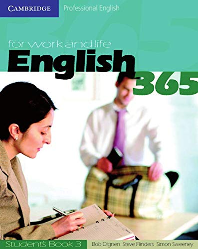 Beispielbild fr English 365. Upper-intermediate: English 365. Bd. 3. Student's Book: For Work and Life. Upper-Intermediate. B2 zum Verkauf von medimops