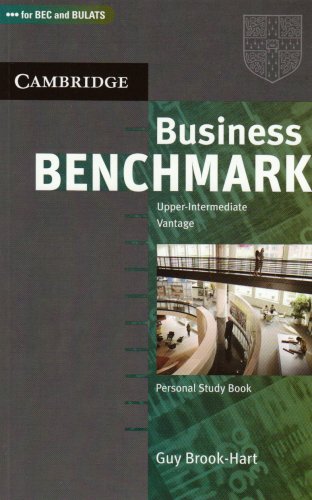 9783125343191: Business Benchmark. Upper-intermediate. Personal Study Book: Vantage