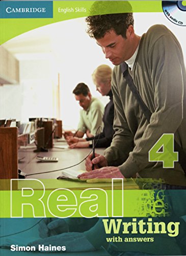 9783125345478: Real Writing 4. Edition with answers and Audio CD: Cambridge English Skills Level 4