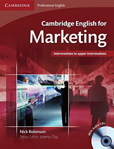 9783125346352: Cambridge English for Marketing: Student's Book + Audio-CD