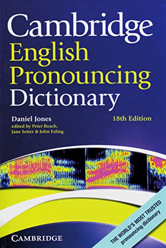 Stock image for Cambridge English Pronouncing Dictionary -Language: german for sale by GreatBookPrices