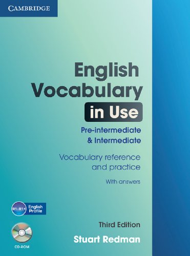 9783125347618: English Vocabulary in Use. Pre-Intermediate and Intermediate. Edition with answers and CD-ROM