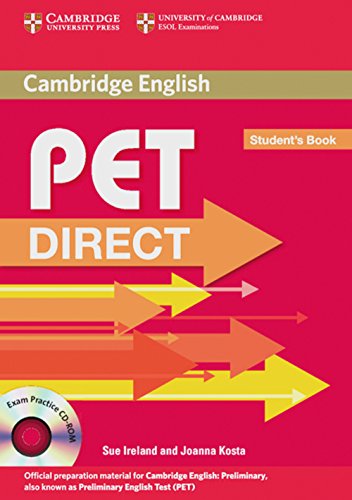 Beispielbild fr PET Direct. Student's Book with CD-ROM zum Verkauf von medimops