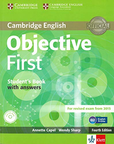 9783125350571: Objective First Klett ed./Stud. B. with answers + CDR