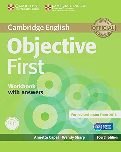 Beispielbild fr Objective First - Fourth Edition. Workbook with answers with Audio CD zum Verkauf von WorldofBooks