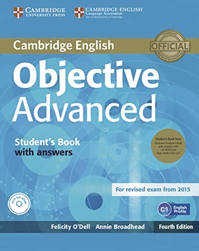 Beispielbild fr Objective Advanced: 4rth Edition. Student's Book Pack (Student's Book with answers with CD-ROM and Class Audio CDs (3)) zum Verkauf von medimops