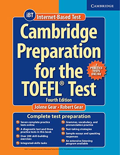 9783125351585: Cambridge Preparation for the TOEFL Test. Fourth Edition: Book with Online Practice Tests and Audio CDs (8) Pack