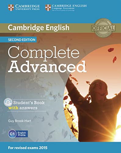 Imagen de archivo de Complete Advanced - Second edition / Student's Book with answers with CD-ROM a la venta por medimops