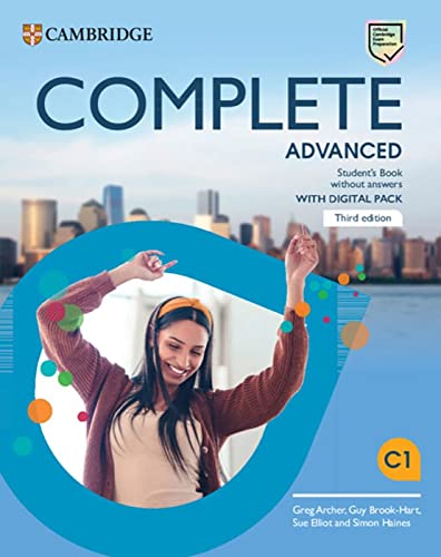 Imagen de archivo de Complete Advanced. Third Edition. Student's Book without Answers with Digital Pack a la venta por GreatBookPrices