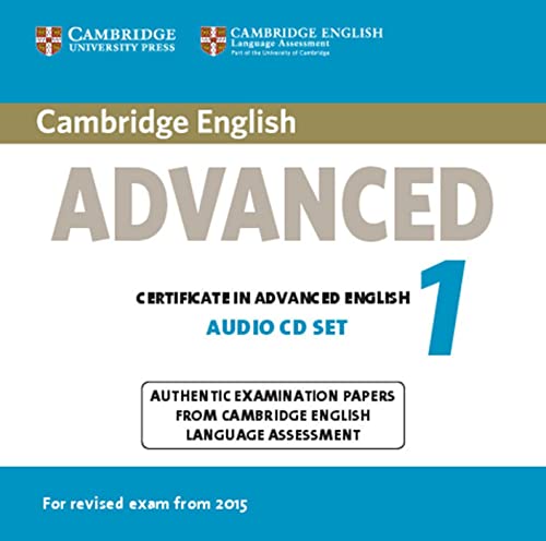 9783125352940: Cambridge English Advanced 1 for updated exam: Audio CDs (2)