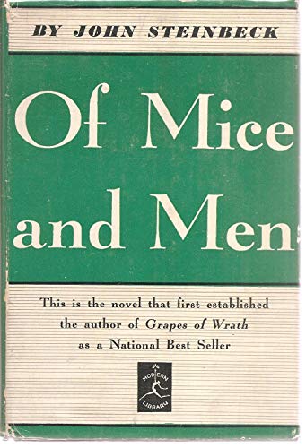 Stock image for Of Mice and Men for sale by Buchmarie