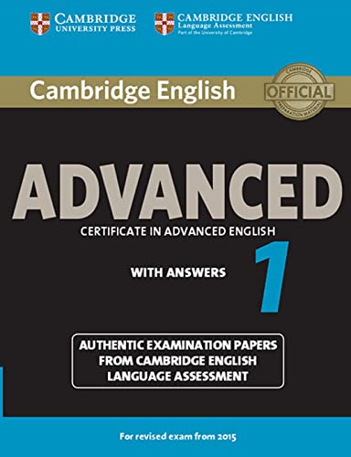 9783125353190: Cambridge English Advanced 1 for updated exam. Student's Book with answers