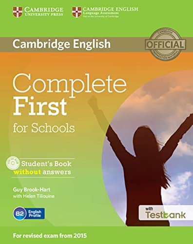 Imagen de archivo de Testbank Complete First for Schools: Student's Book without answers with CD-ROM with Testbank a la venta por medimops