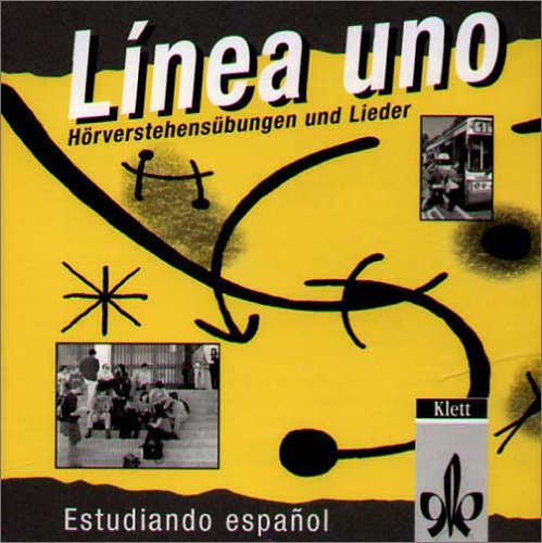 Imagen de archivo de Linea uno, Hrverstehensbungen und Lieder, 1 Audio-CD: Lehrwerk fr den Spanischunterricht. Estudiano espanol a la venta por medimops