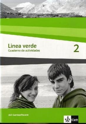 Línea verde. Spanisch als 3. Fremdsprache: Linea verde 2. Arbeitsheft / Cuaderno de actividades. Mit CD-ROM: Speziell für Spanisch als 3. Fremdsprache. Für den Beginn in Klasse 8 oder 9: BD 2 - Bade, Peter, Collado Revestido, Cristina